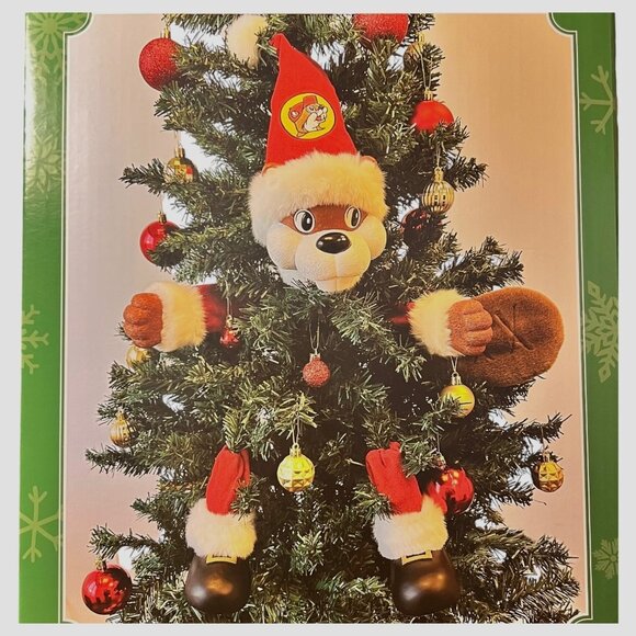 New Buc-Ee In A Cinch Christmas Tree Topper With Bendable Picks 6 Separate Piece - Picture 1 of 8